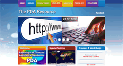Desktop Screenshot of pdaresource.com
