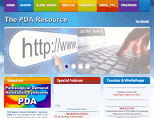 Tablet Screenshot of pdaresource.com